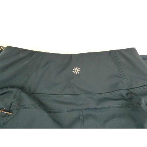 Athleta Blue Floral Print Tight XSP - Picture 9 of 11